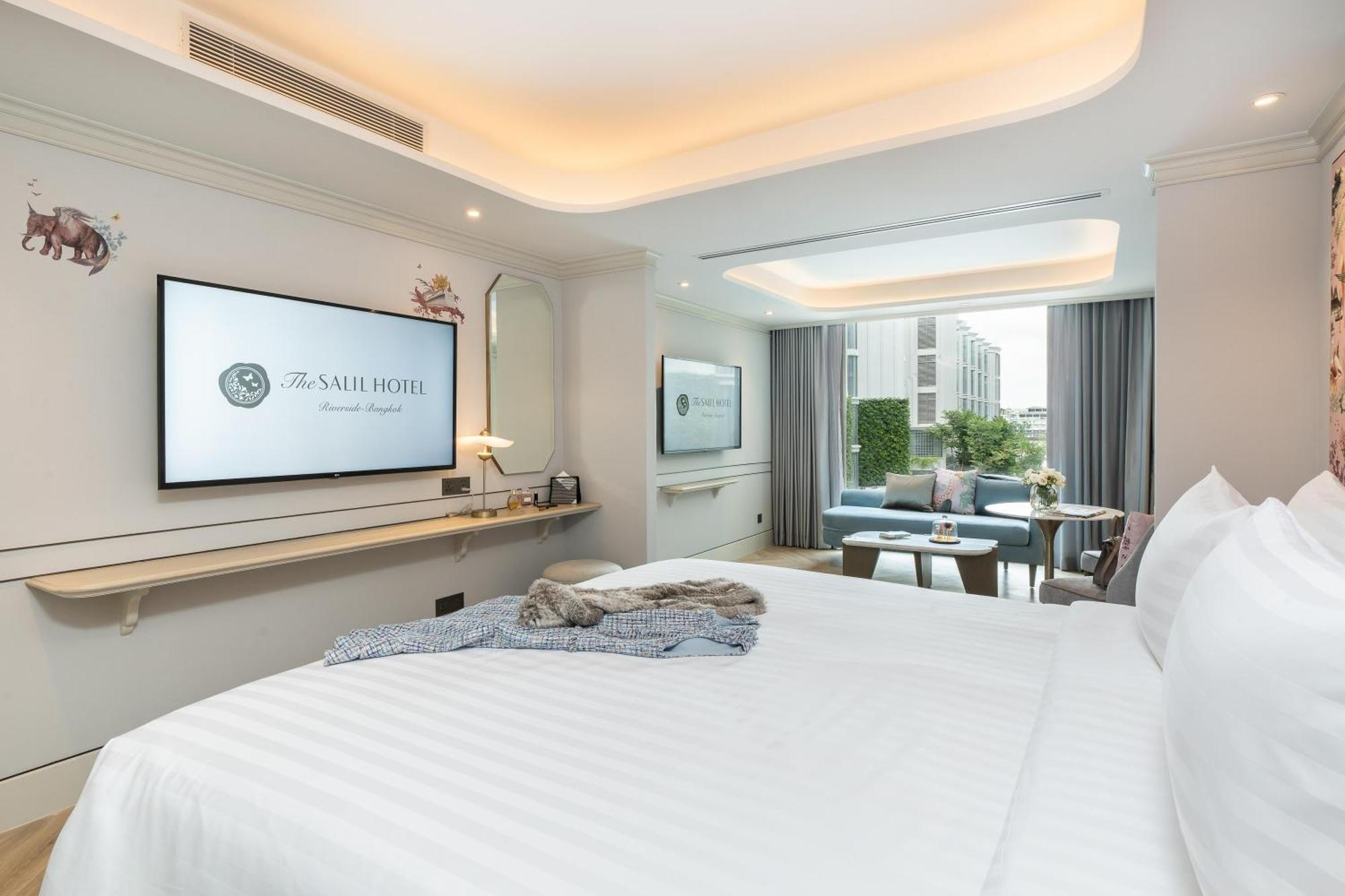 The Salil Hotel Riverside Bangkok Exterior foto Deluxe Room